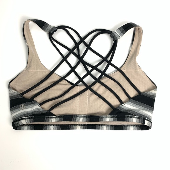 Lululemon free to be wild Black White sports bra 6 - Picture 2 of 6